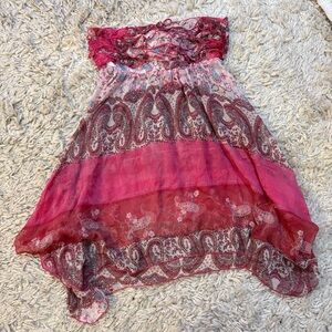 flowy top/ bikini coverup